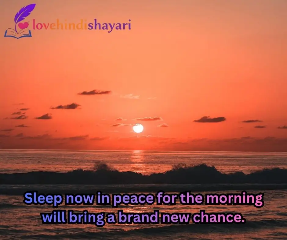 Sunset Shayari in English 