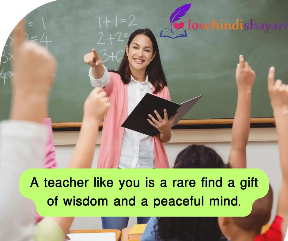 Teachers Day Shayari in English
